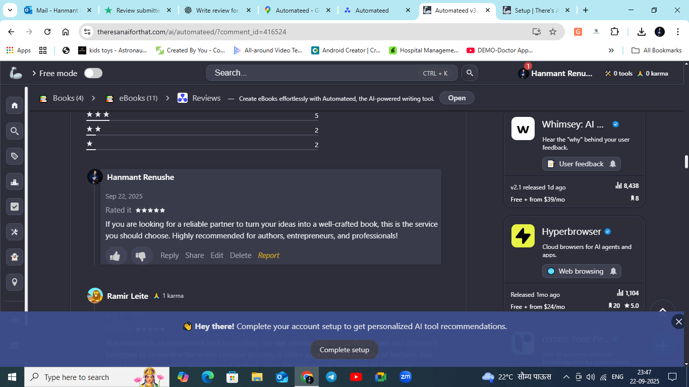 Approved TAAFT review screenshot 36