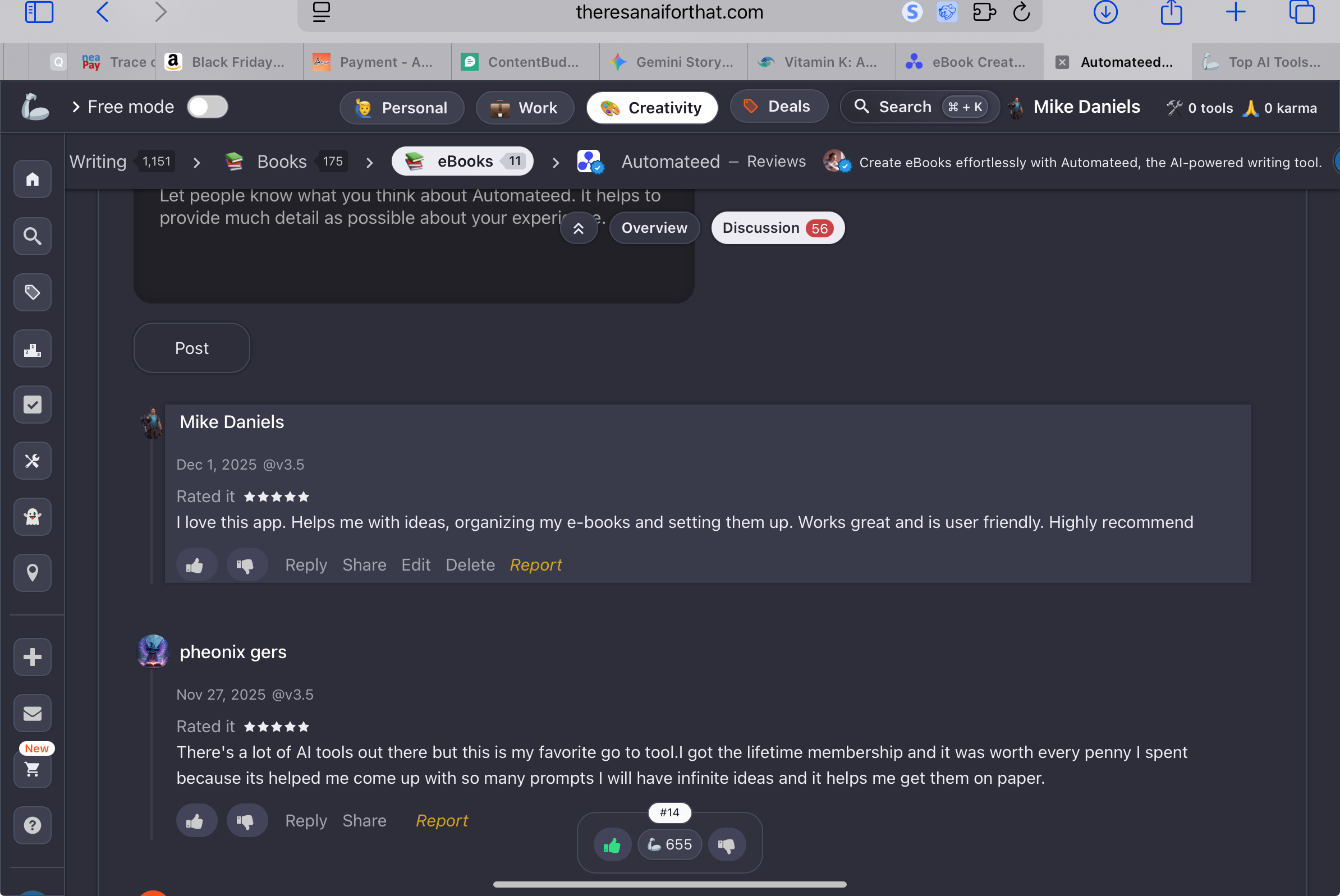 Approved TAAFT review screenshot 26