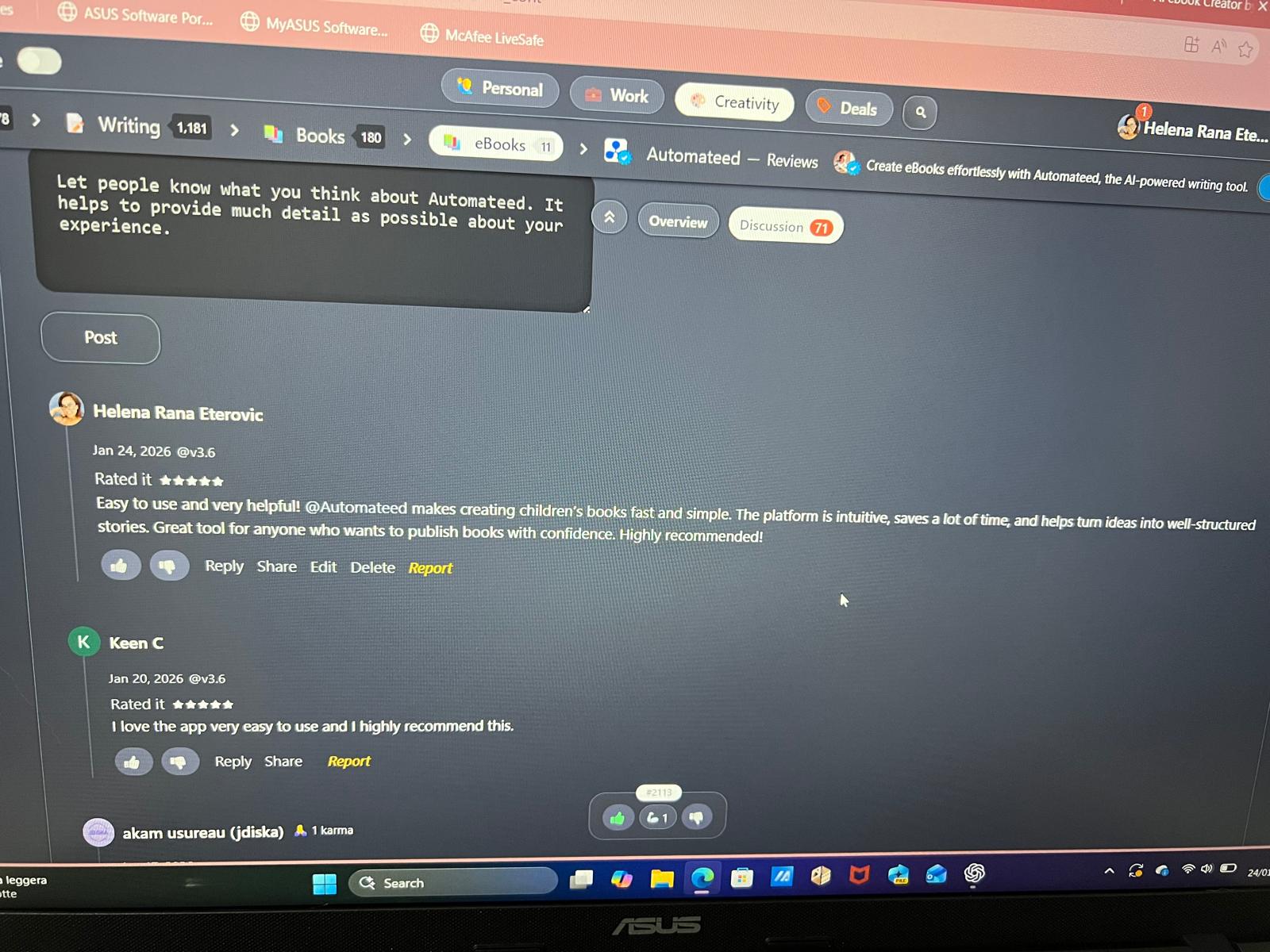 Approved TAAFT review screenshot 15