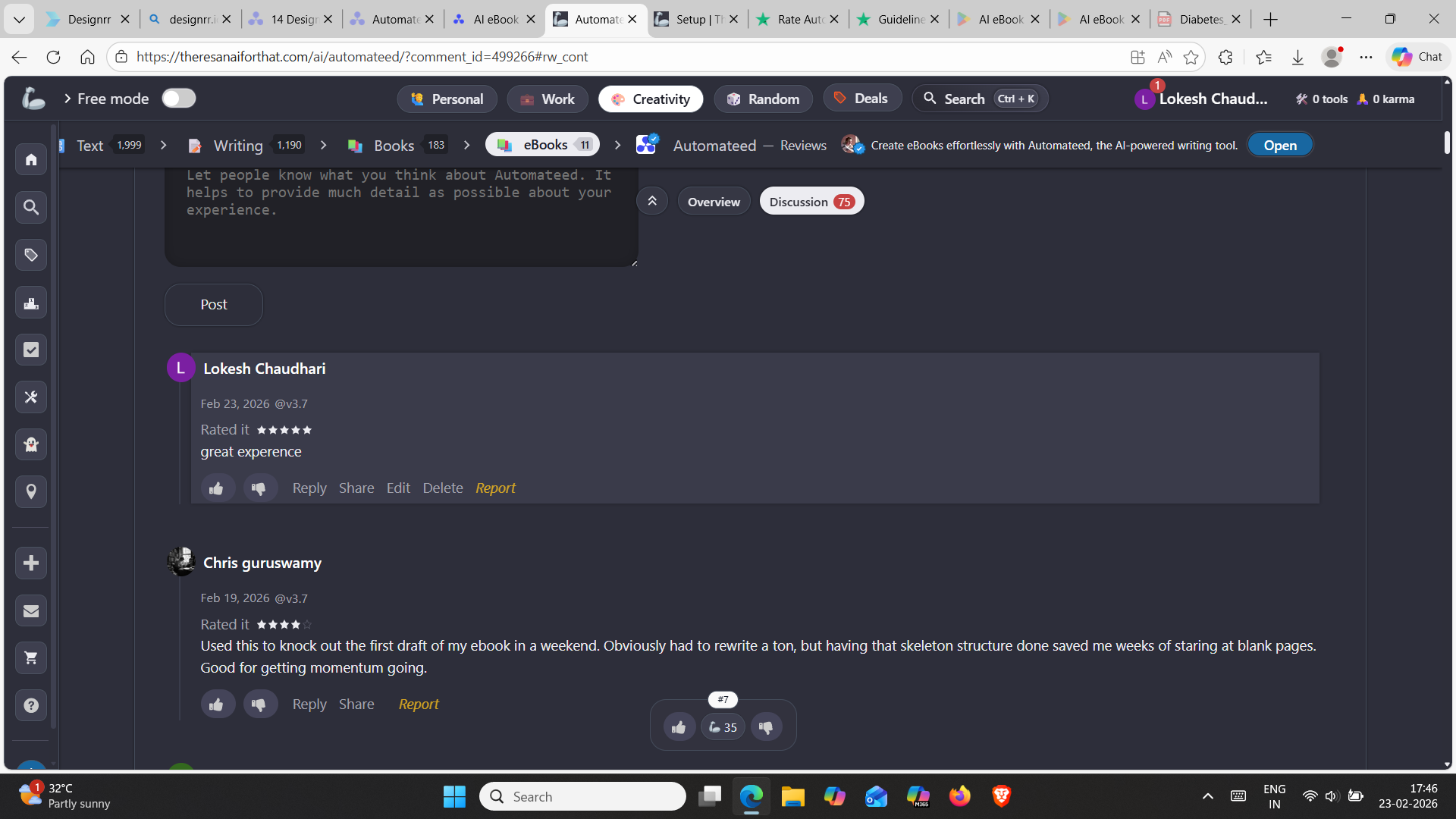 Approved TAAFT review screenshot 10