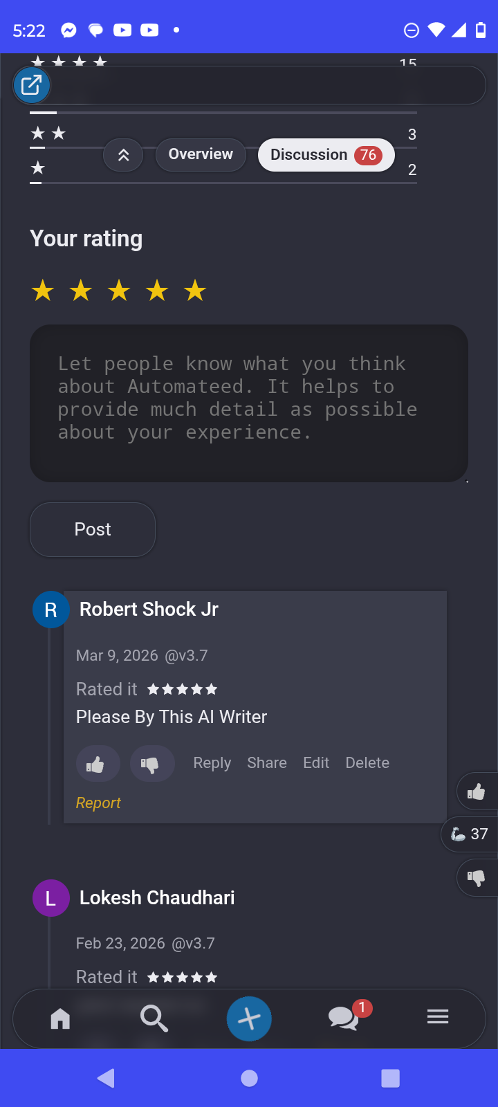 Approved TAAFT review screenshot 9